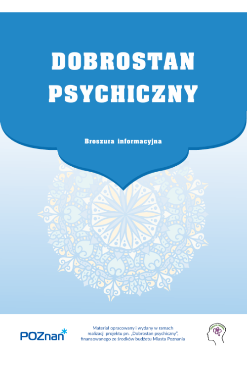 Broszura informacyjna o dobrostanie psychicznym